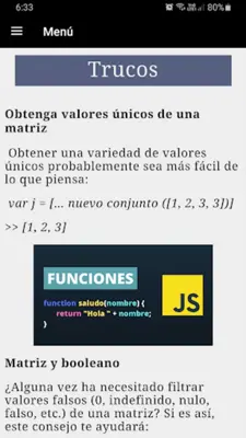 Aprende Javascript android App screenshot 0