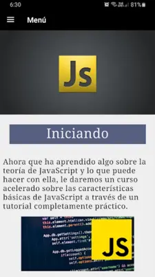 Aprende Javascript android App screenshot 6